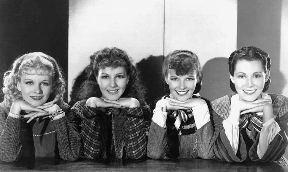 Joan Bennett, Jean Parker, Katharine Hepburn e Frances Dee - Photo Credits: Appuntario