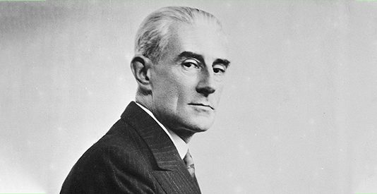 Affresco di Maurice Ravel, il compositore di Bolèro maurice ravel - photo credits: atlantasymphony
