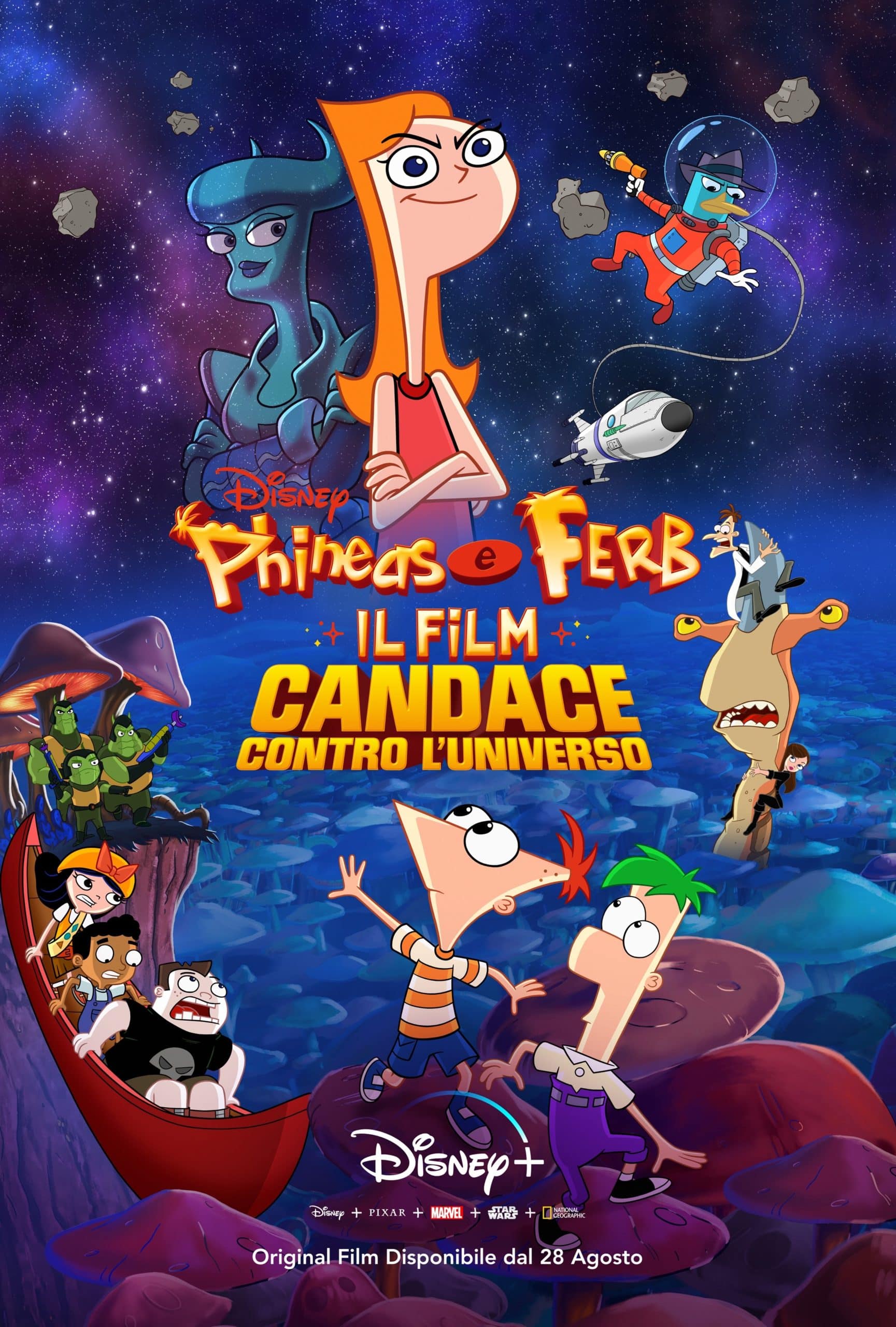 Disney Plus 2020 - Phineas e Ferd il film