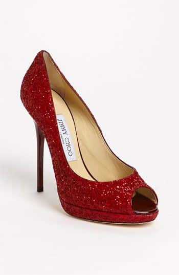 A natale scarpe Jimmy choo - credit: pinterest