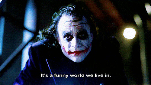 Joker (Heath Ledger) in una scena del film - Photo Credits: La Spacciatrice di Libri