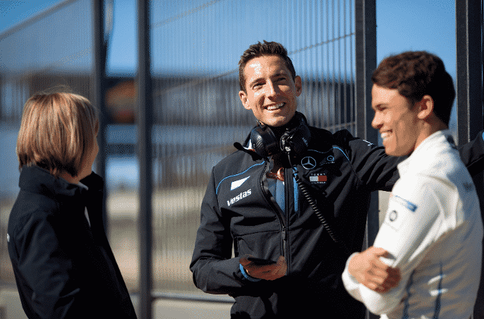 ian james mercedes formula e