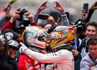 Sebastian Vettel: “Hamilton mi è stato vicino” hamitlon vettel