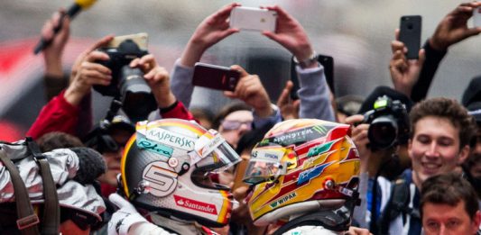 hamitlon vettel