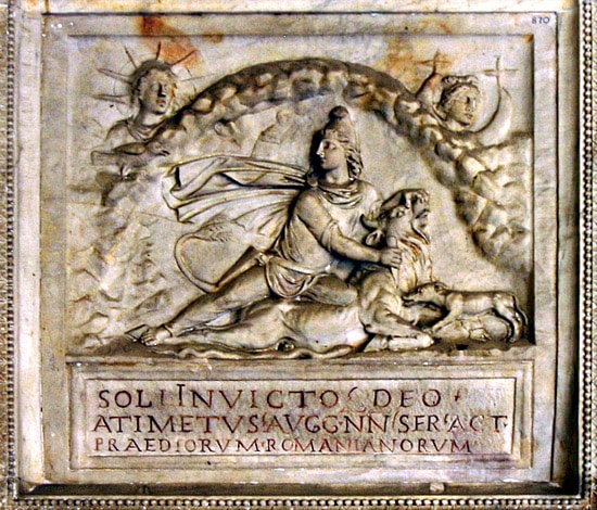 Culto del sole-photo credits: romanoimpero.com
