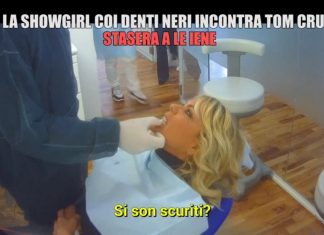Le Iene: scherzo a Matilde Brandi che crede di incontrare Tom Cruise