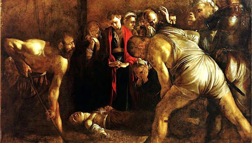 Seppellimento di Santa Lucia di Caravaggio, 1608 - Photo credits: artemagazine.it