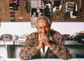 Missoni, da sportivo a eccellenza del made in italy Ottavio Missoni - Credits: Pinterest