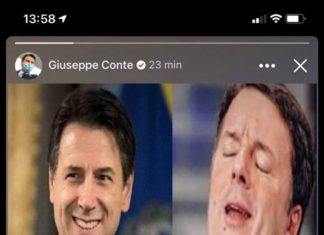 La storia su Facebook anti-Renzi sul profilo ufficiale di Giuseppe Conte: ecco cos’è successo