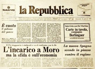 La Repubblica, il quotidiano compie 45 anni
