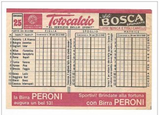 Il 13 al Totocalcio viene introdotto 70 anni fa