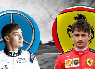 Leclerc e Russell: giovani campioni a confronto Leclerc Russell