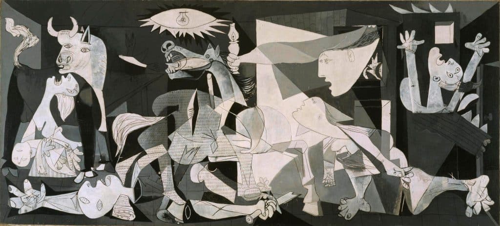 Guernica. Pablo Picasso. Photo credits: Artesplorando