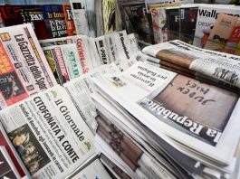 Rassegna stampa del giorno: le prime pagine dei quotidiani