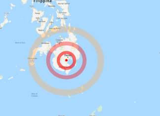 Filippine, terremoto magnitudo 7.0 colpisce l’isola di Mindanao