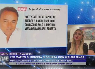 Andrea Occoroni, chi è il secondo ed ex marito di Roberta Termali