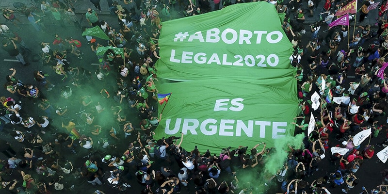 Manifestazione Argentina #abortolegal2020 - photo credits: web