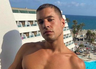 Abraham Garcia, influencer ed ex della modella Giulia Salemi photo credits: Instanews