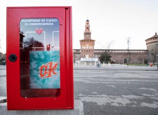 Gazzelle, il nuovo album “Ok” è in giro per Milano Gazzelle, cassetta Castello Sforzesco a Milano - ph: Valentina Aiuto