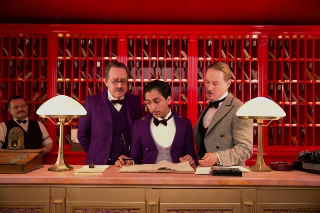 Scena da Grand Budapest Hotel