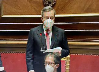 Il primo discorso di Mario Draghi al Senato: «L’unità è un dovere, avviare una Nuova Ricostruzione»