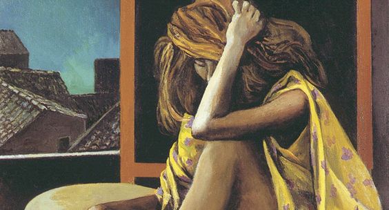 Marta Marzotto, dettaglio da Renato Guttuso, Melancholia Nova, 1980 - Photo credits: artspecialday.com