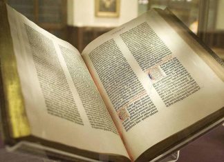 La Bibbia di Gutenberg, il primo libro stampato della storia
