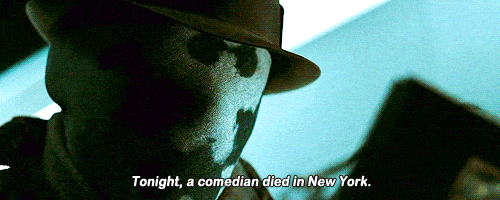 Il vigilante Rorschach in un frame del film - Photo Credits: Long Take