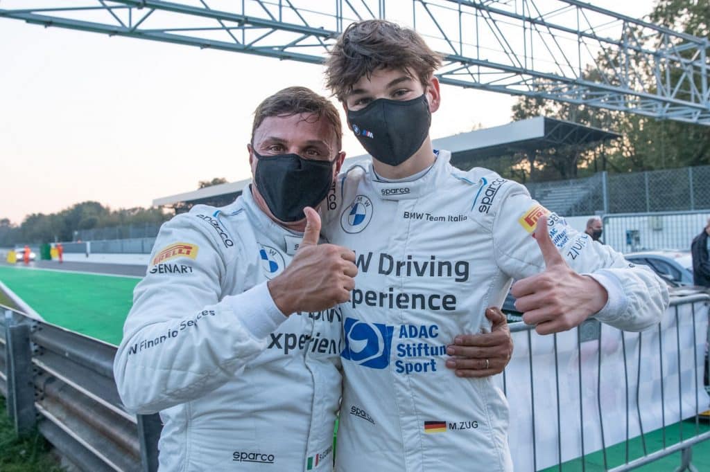 Marius Zug e Stefano Comandini BMW Team Italia Monza