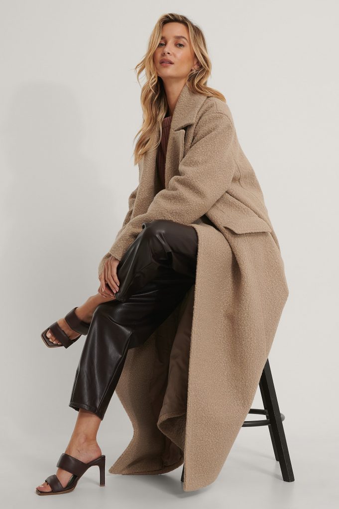 Il maxi coat perfetto a Febbraio - credit: na-kd