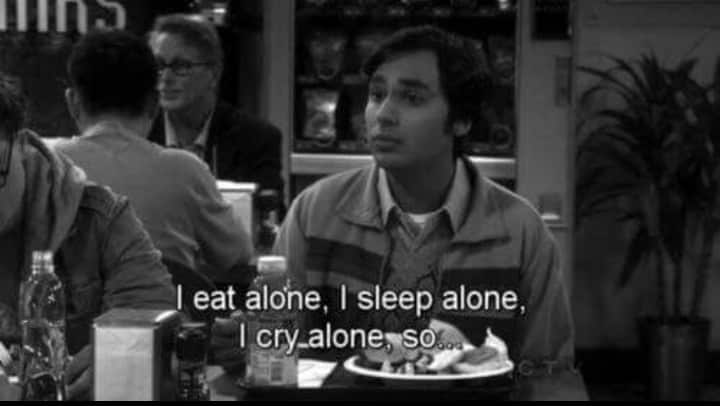 Raj big bang theory