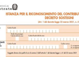 Decreto Sostegni, ecco come scaricare i moduli online