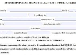 Scaricare autocertificazione 2021, quando serve e come compilarla Autocertificazione, fonte orizzontescuola.it