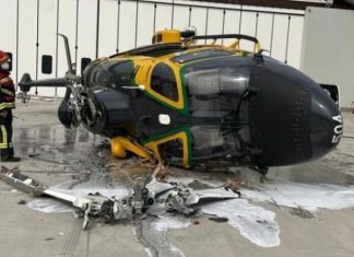Bolzano, elicottero della Guardia di Finanza si rovescia: illesi i passeggeri a bordo