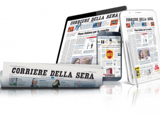 Corriere della Sera, 145 anni di storia credits: rcsmediagroup.it