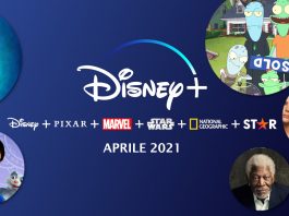 Disney Plus, ecco le novità di aprile 2021