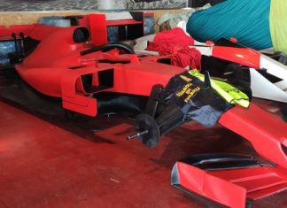 Scocca Ferrari SF90, taroccata e sequestrata a La Spezia scocca ferrari sf90