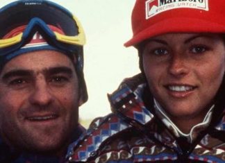 Martina Colombari sull’ex Alberto Tomba: “Il nostro è stato un amore vero. Il mio primo fidanzato, il primo con cui ho fatto l’amore” Alberto Tomba e Martina Colombari-Photo Credits: meteoweek.com