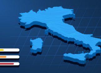 Nuovi colori per le regioni da lunedì 8 marzo