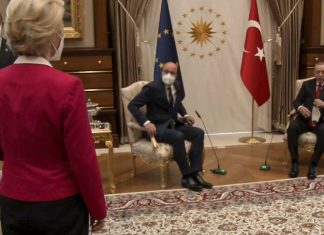 ‘Sofagate’, l’Europa Erdogan: “Arrogante e maschilista”