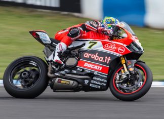 SBK, test di Chaz Davies ad Aragon