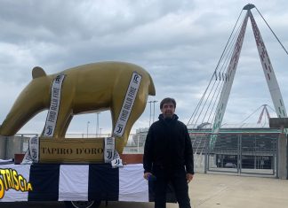 Juventus, Tapiro D’Oro gigante per il presidente Andrea Agnelli Juventus tapiro gigante per Andrea Agnelli