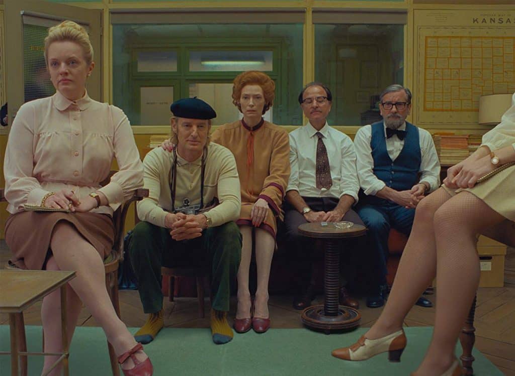 Un'immagine da "The French Dispatch", il nuovo film di Wes Anderson - Photo Credits: CiakClub