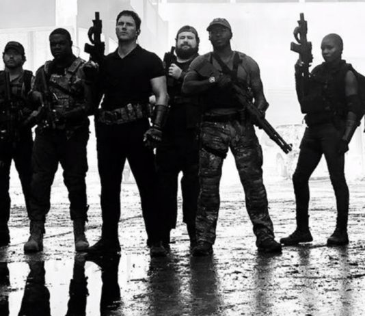 “The Tomorrow War”, a luglio su Prime Video il colossal con Chris Pratt Chris Pratt e il cast di "The Tomorrow War" - Photo Credits: NerdMovieProductions