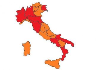 Da oggi l’Italia torna a due colori: 11 regioni in arancione e 9 in rosso