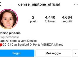L’ennesimo sciacallaggio su Denise: spunta un falso profilo Instagram