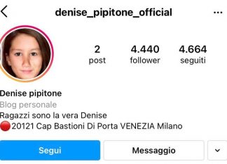 L’ennesimo sciacallaggio su Denise: spunta un falso profilo Instagram