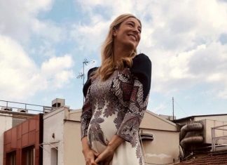 Mia Ceran è incinta, l’annuncio in diretta Tv