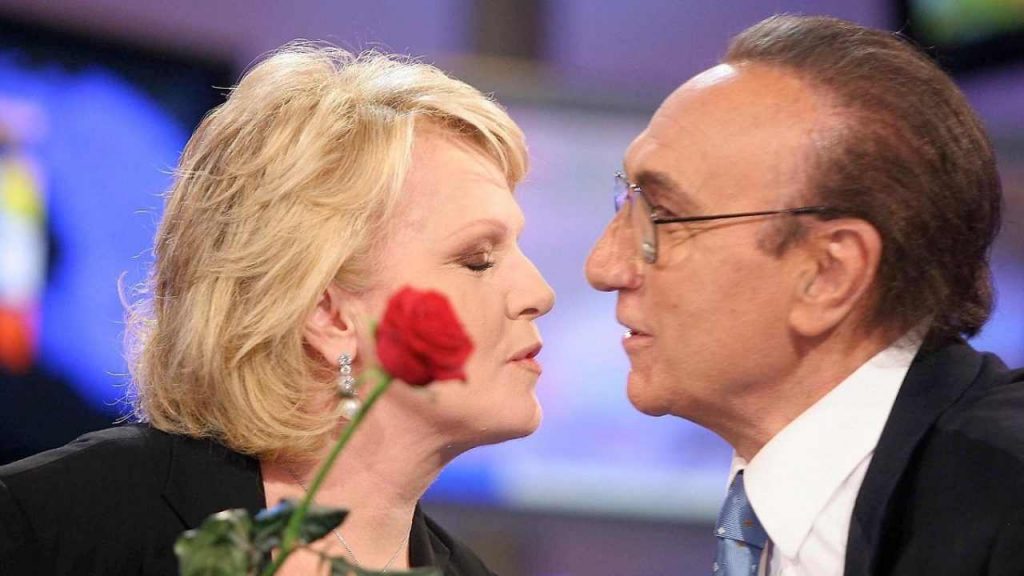 Pippo Baudo e l'ex moglie Katia Ricciarelli