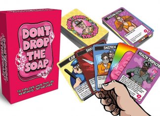 Don’t Drop the Soap, l’irriverente gioco di carte don't drop the soap